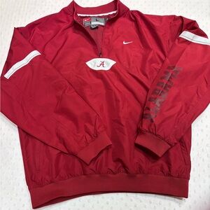 University of Alabama Crimson Tide Warmup Jacket Mens L NCAA Nike Vented